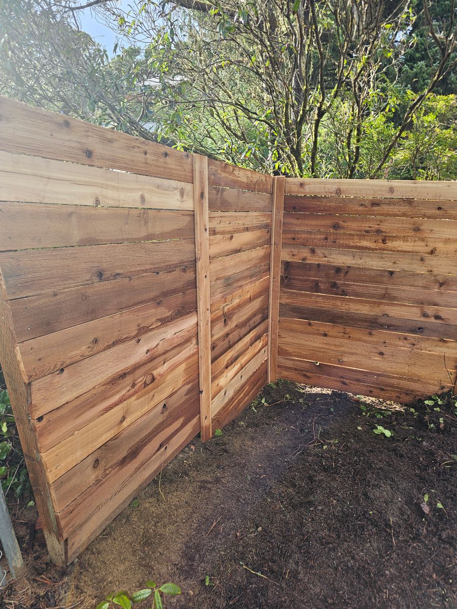Fencing Repair & Installation for BTC Construction in Florence, OR