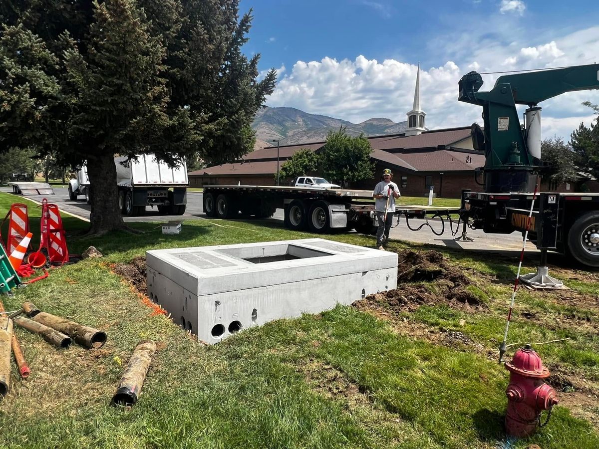 Residential & Commercial Excavation for Double C Plumbing & Excavation in Tremonton, UT
