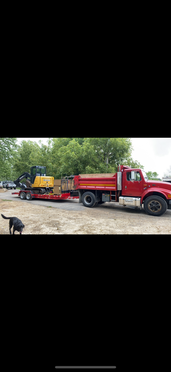 Driveway Install for TDC Excavating in Dubuque, IA