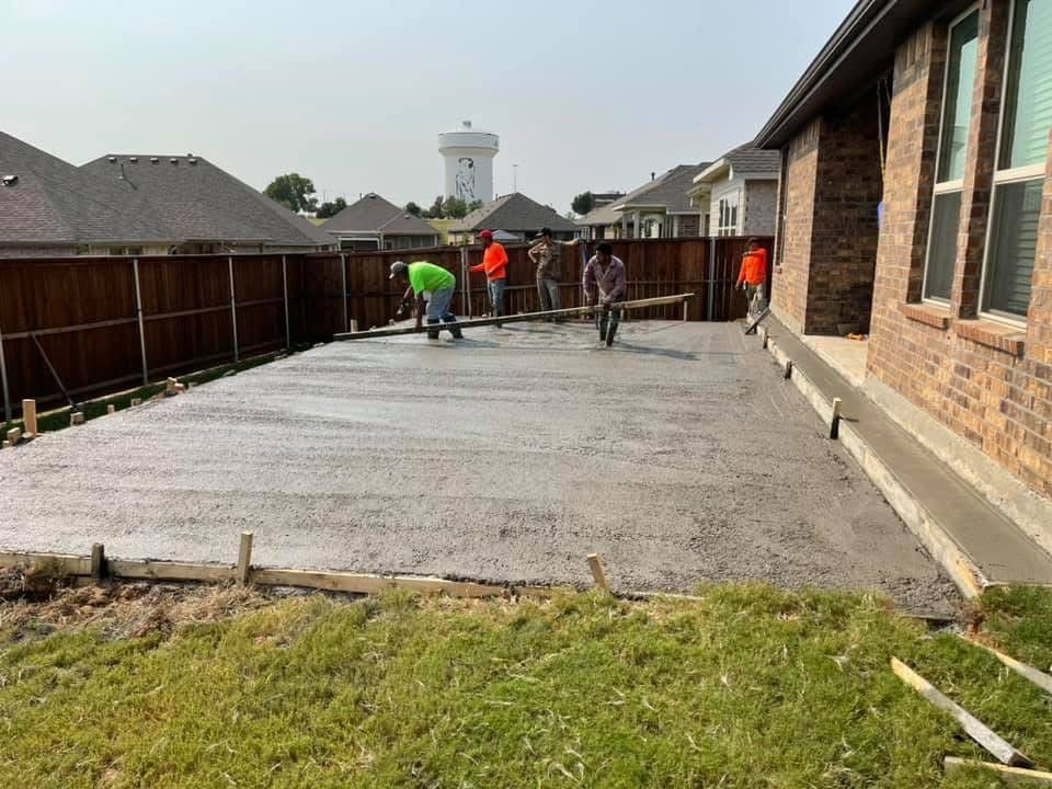 Concrete for Concrete Jungle in Dallas, TX