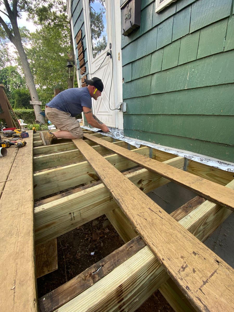 Deck & Patio Installation for Clark co. Construction in Attleboro, MA