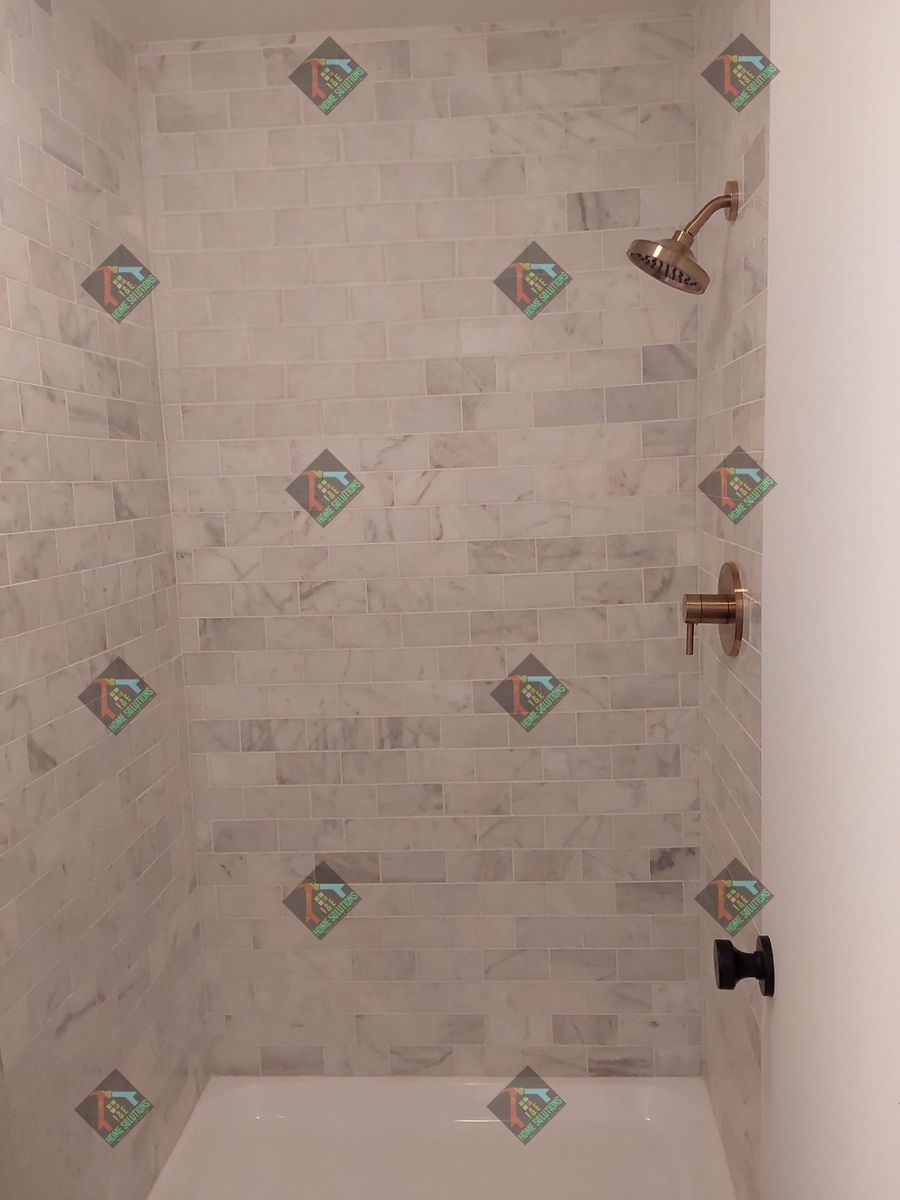 Tiling for I&E Home Solutions in Northglenn, CO