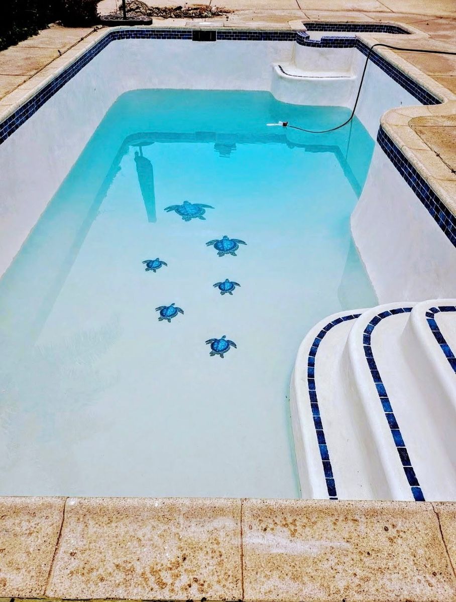 Pool Resurfacing for Shell Sea's Pools & Spas Inc. in Orange County, CA