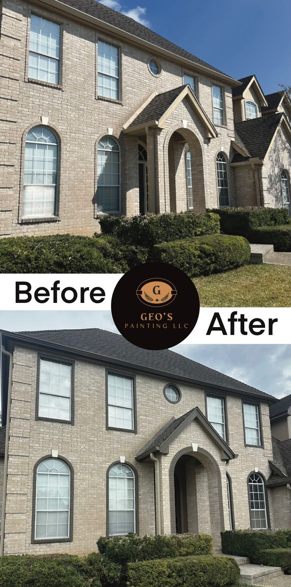 Exterior Painting for GEOS Painting in New Braunfels, TX