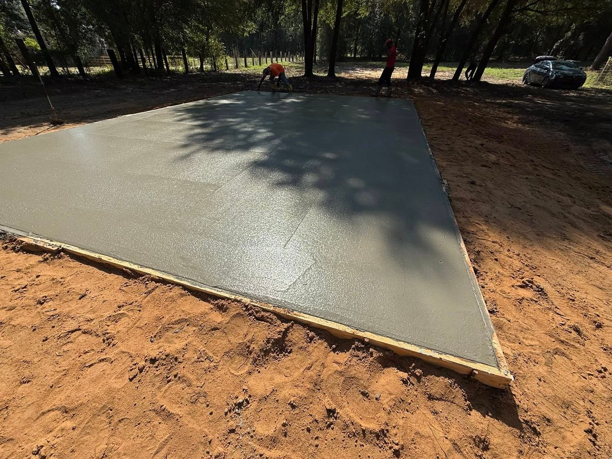 Concrete Driveway Installation for DH Construction & Concrete in Roebuck, SC