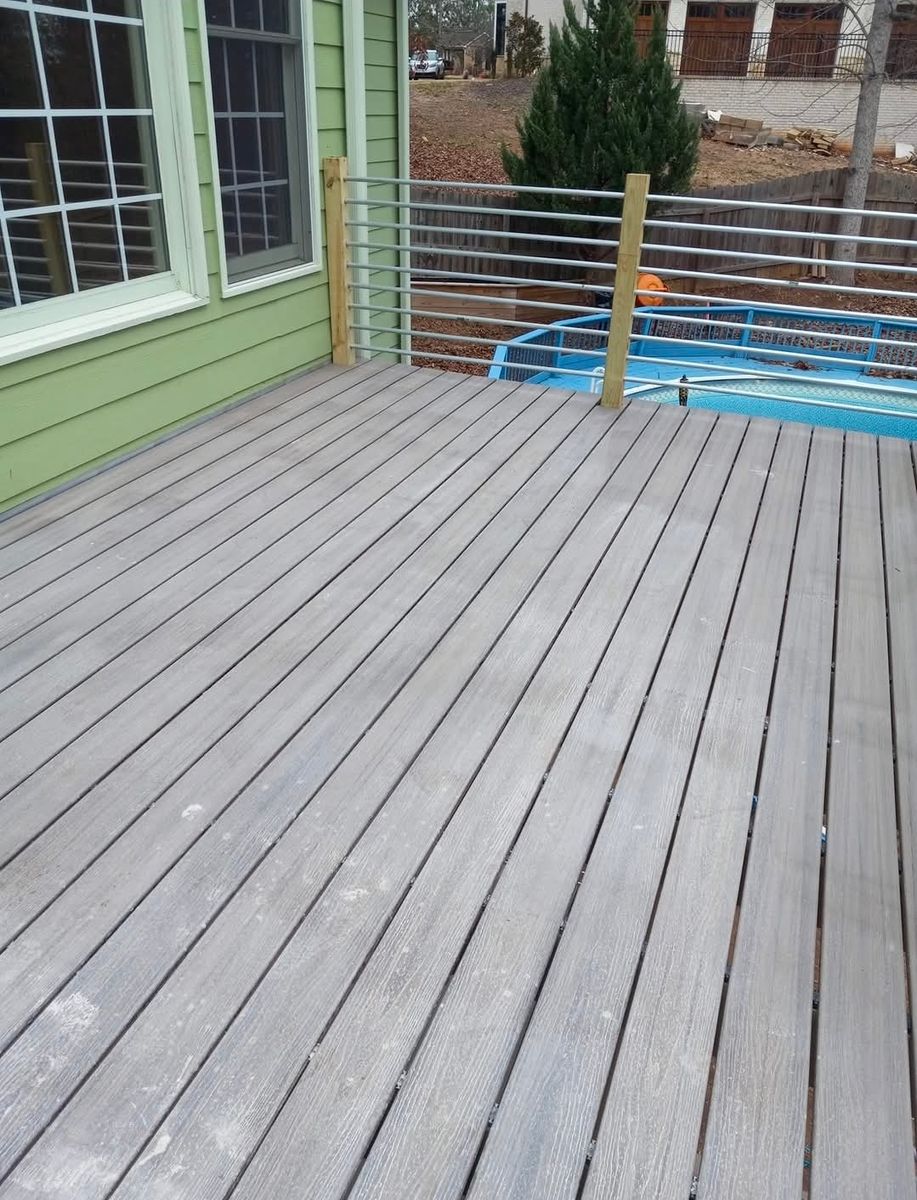 Deck Construction for All Out Construction in Atlanta, GA