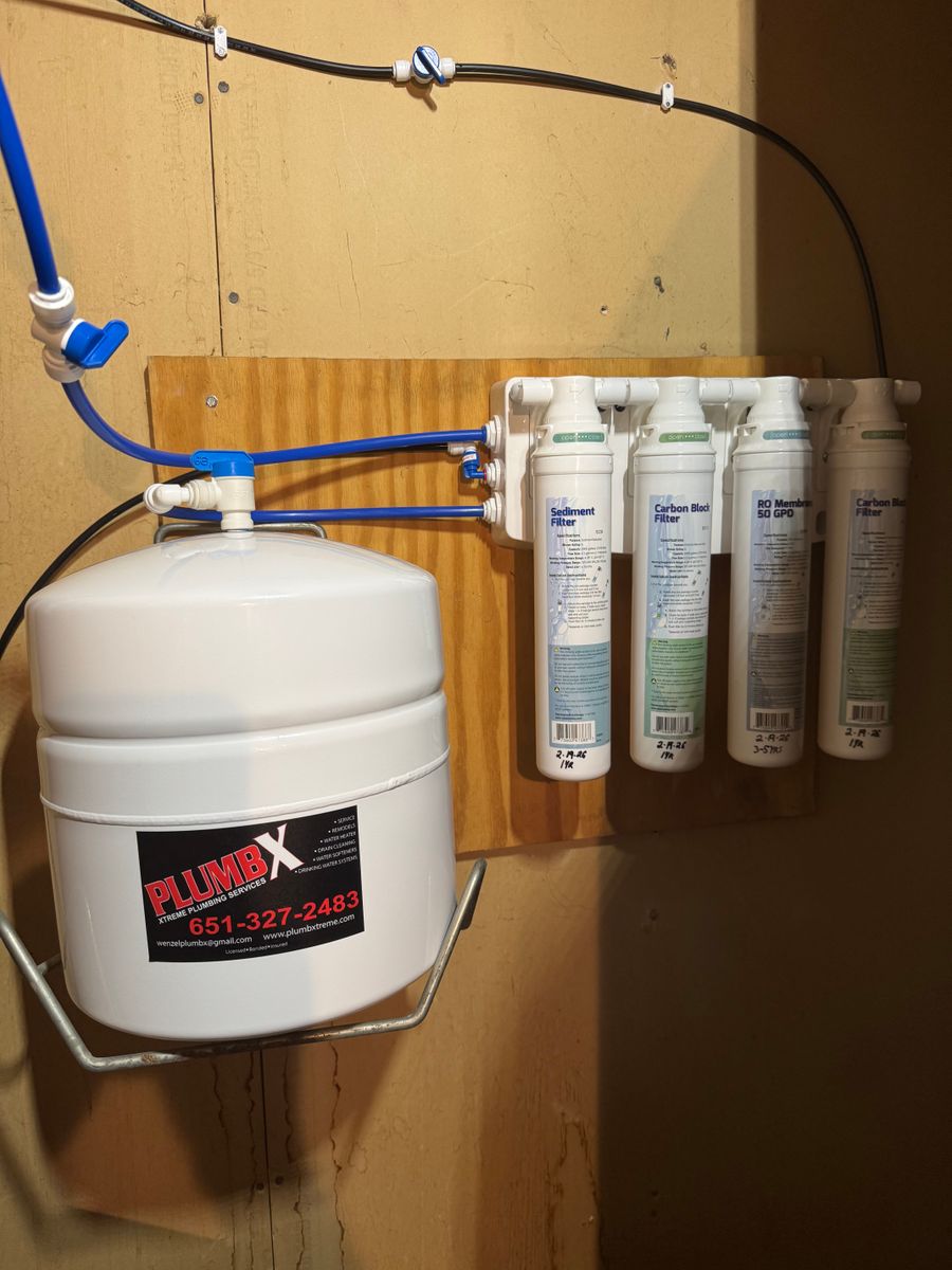 Drinking Water Systems for PLUMBX in Inver Grove Heights, MN