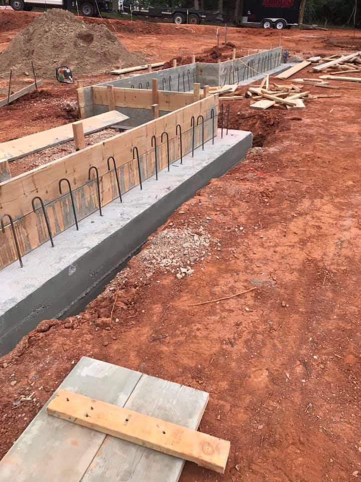 Commercial concrete Foundations for RM Concrete Construction,LLC. in Norman, , OK