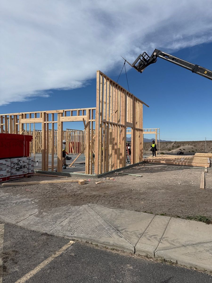 Framing for Ant Farm Construction in Kingman, AZ