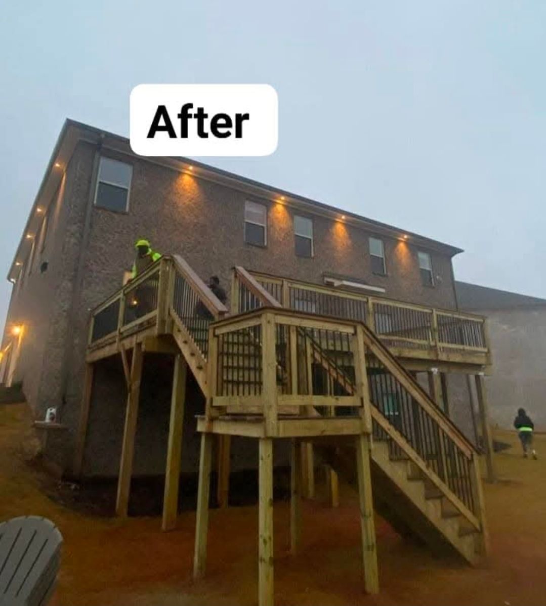 Deck Construction for All Out Construction in Atlanta, GA