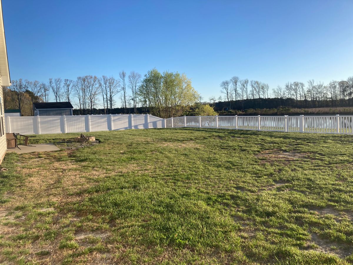 Vinyl Fencing for Sea Level Fence in Virginia Beach, VA