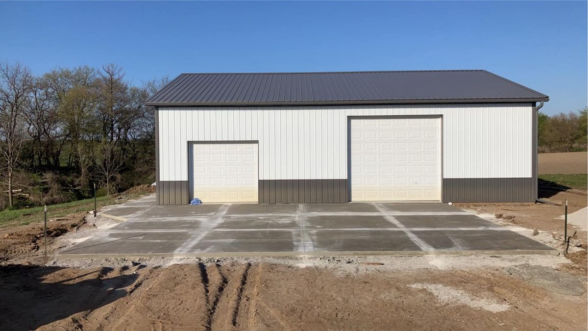 Concrete Slab Construction for Kruse Concrete Construction  in Donnellson, IA