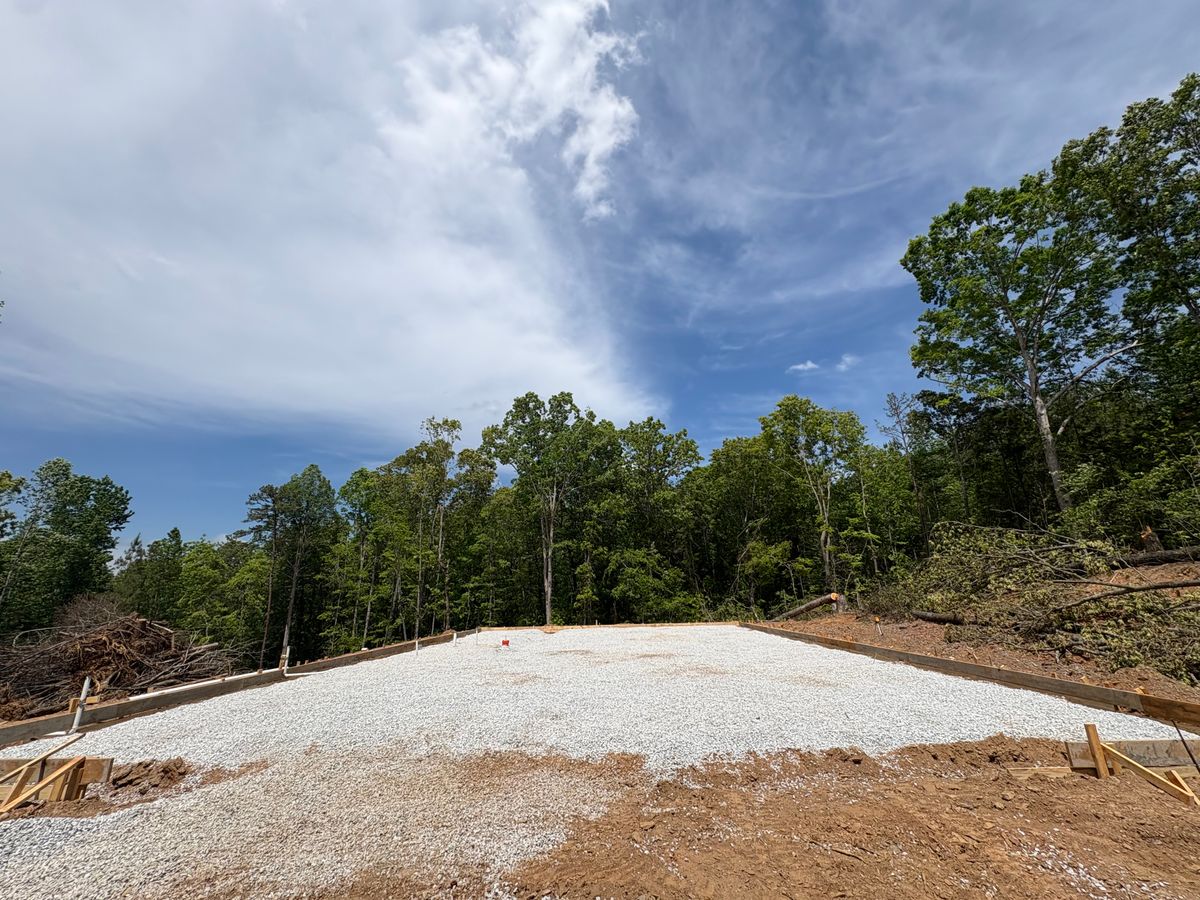 Grading for Allred Construction in Heflin, AL