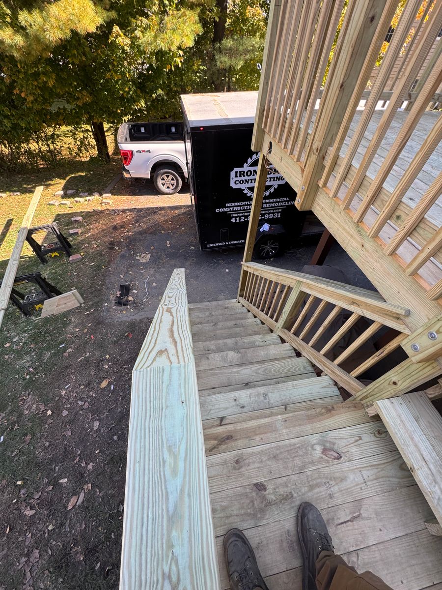 Carpentry for Ironborn Contracting in Pittsburgh, PA