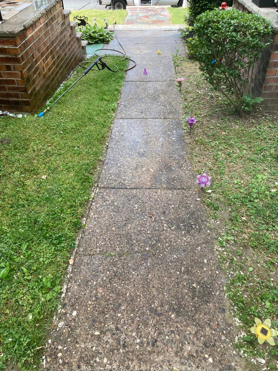 Concrete Cleaning for J&B In and Outdoor Maintenance LLC in Philadelphia, PA