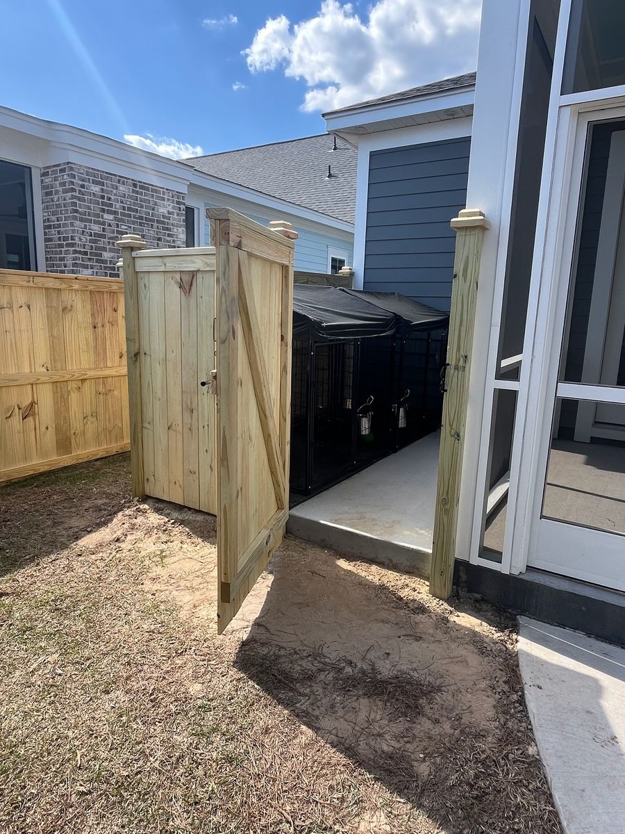 Fencing for Veteran Home Solutions in Summerville, SC