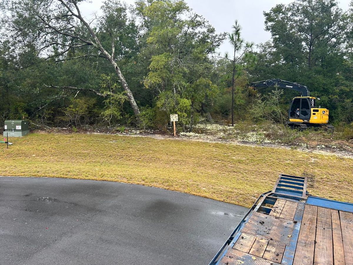 Land Clearing/ Forestry Mulching for J&H Land and Marine in Panama City, FL