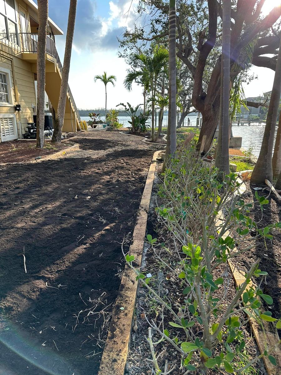 Landscape Installation for Greystone Site Services in Fort Myers,, FL