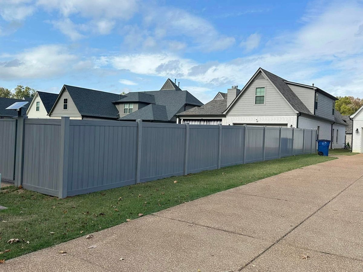 Fence Installation for Frontline Fencing LLC in Hernando, MS