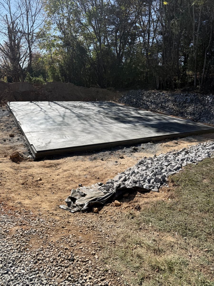 Concrete Slab Construction for DMGZ Concrete in Winston-Salem, NC