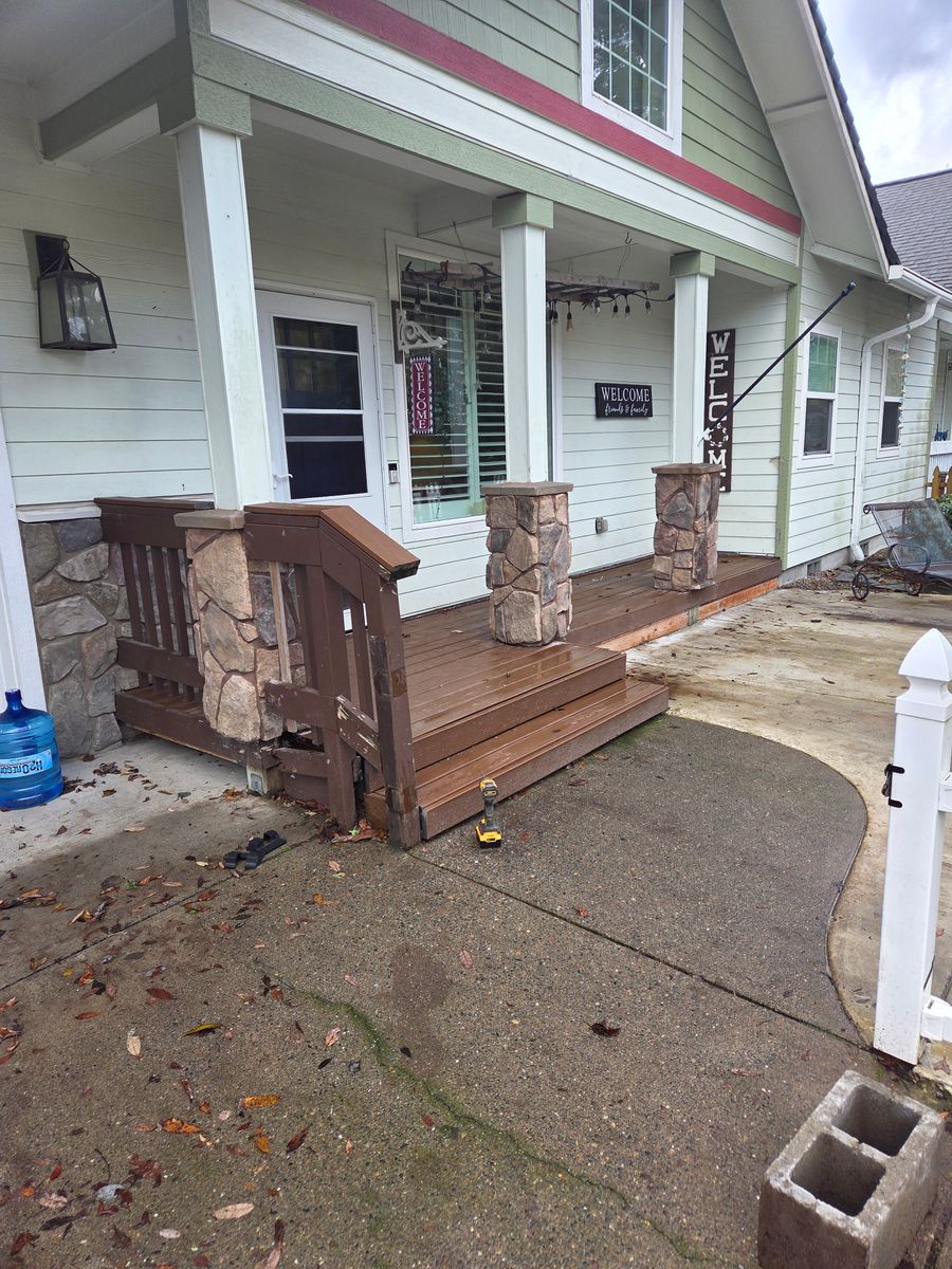Porches and Patios for BTC Construction in Florence, OR