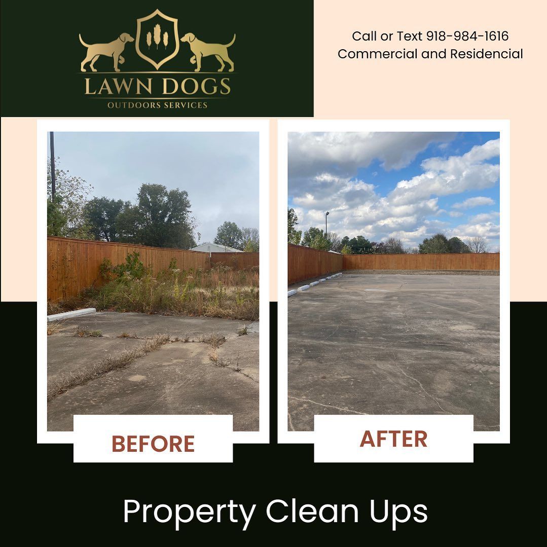 Fall and Spring Clean Up for Lawn Dogs Outdoors Services in Sand Springs, OK