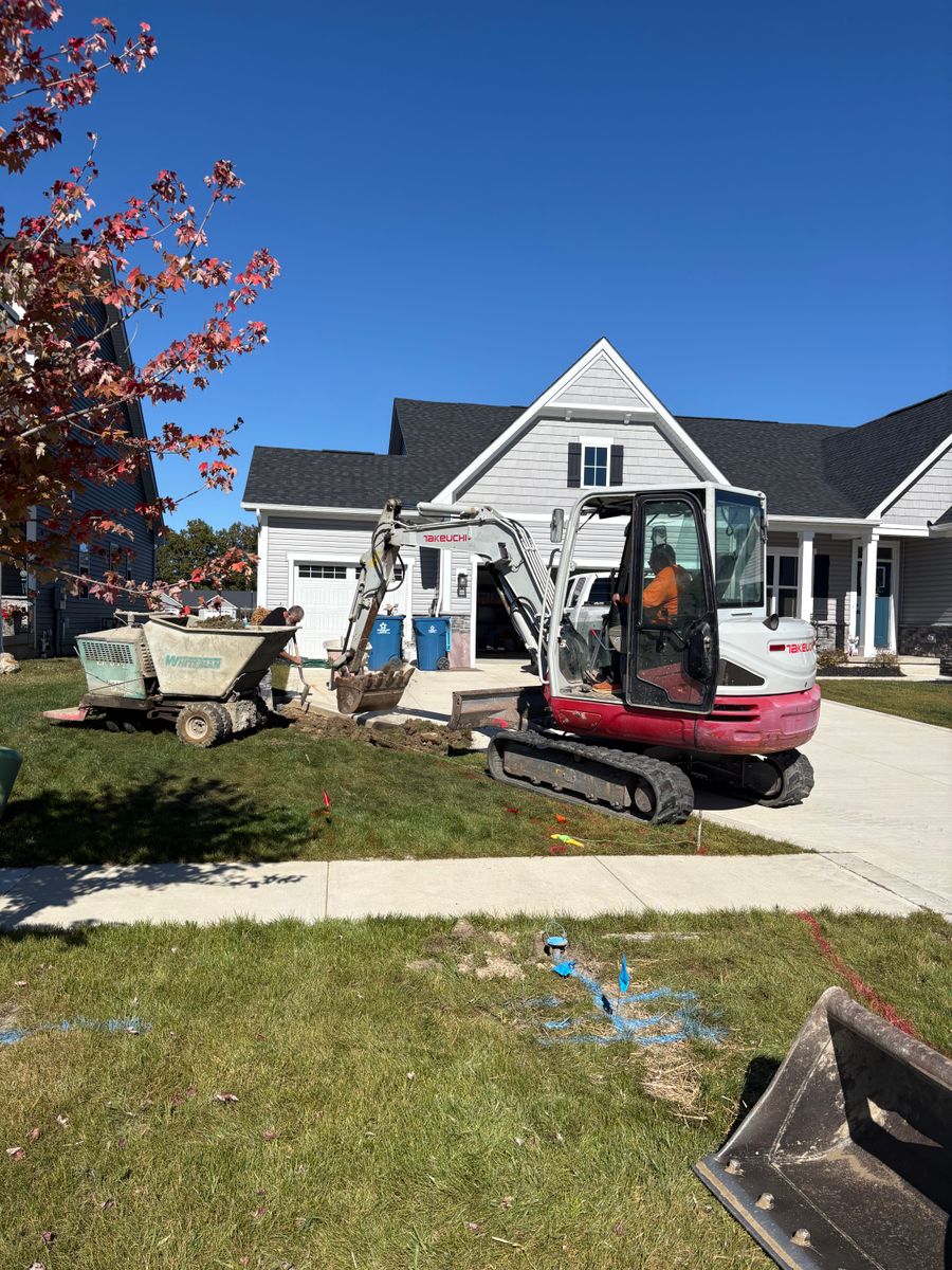 Driveway tear out and replacement for Concrete Pros, LLC in Lorain, OH