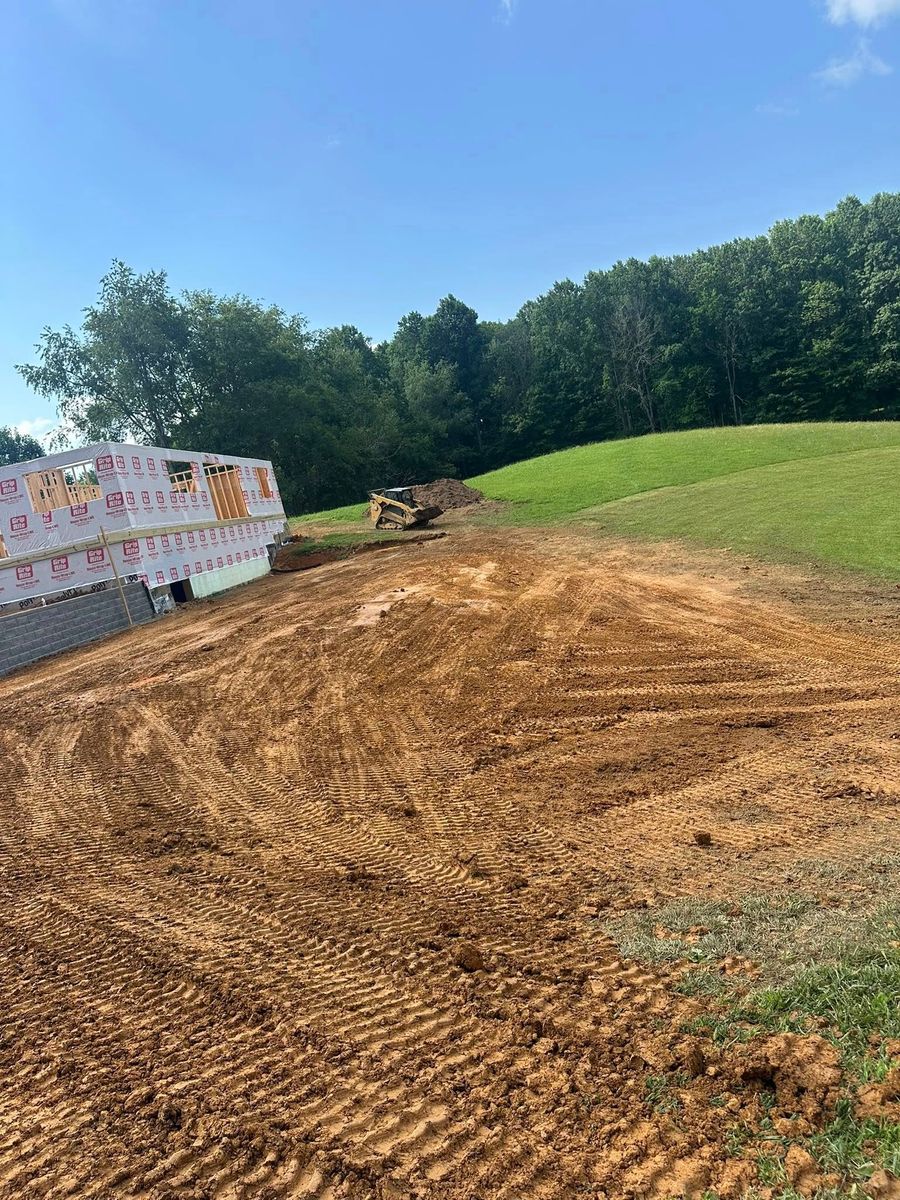 Grading and Landscaping for Trophy Ridge Grading & Hauling in Mountain City, TN