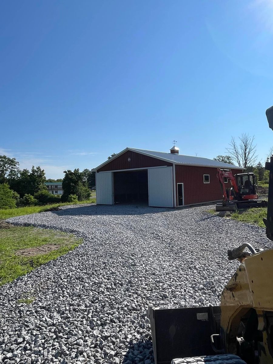 Roadways for Allstone Excavation in Rotterdam, NY