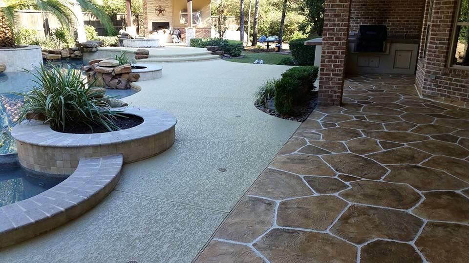 Pool & Patio Restoration for Texas Curb N Borders in Houston, TX