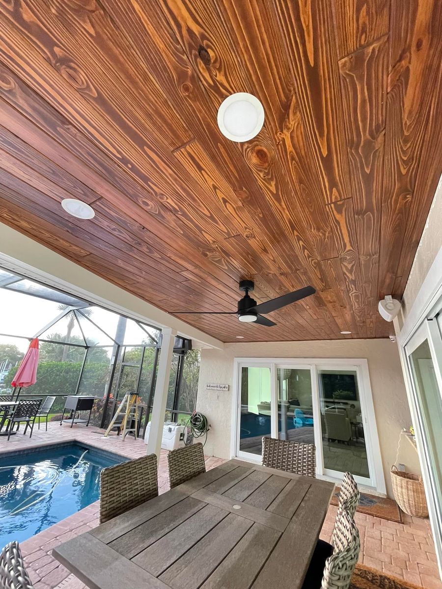 Tongue And Groove Ceilings for Rich Construction Services in Parrish, FL