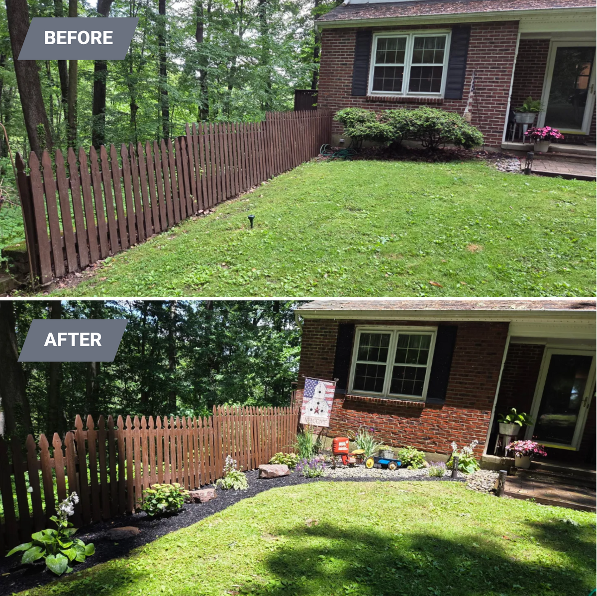 Fence Installation for Marino's Landscaping in Pennsville, NJ