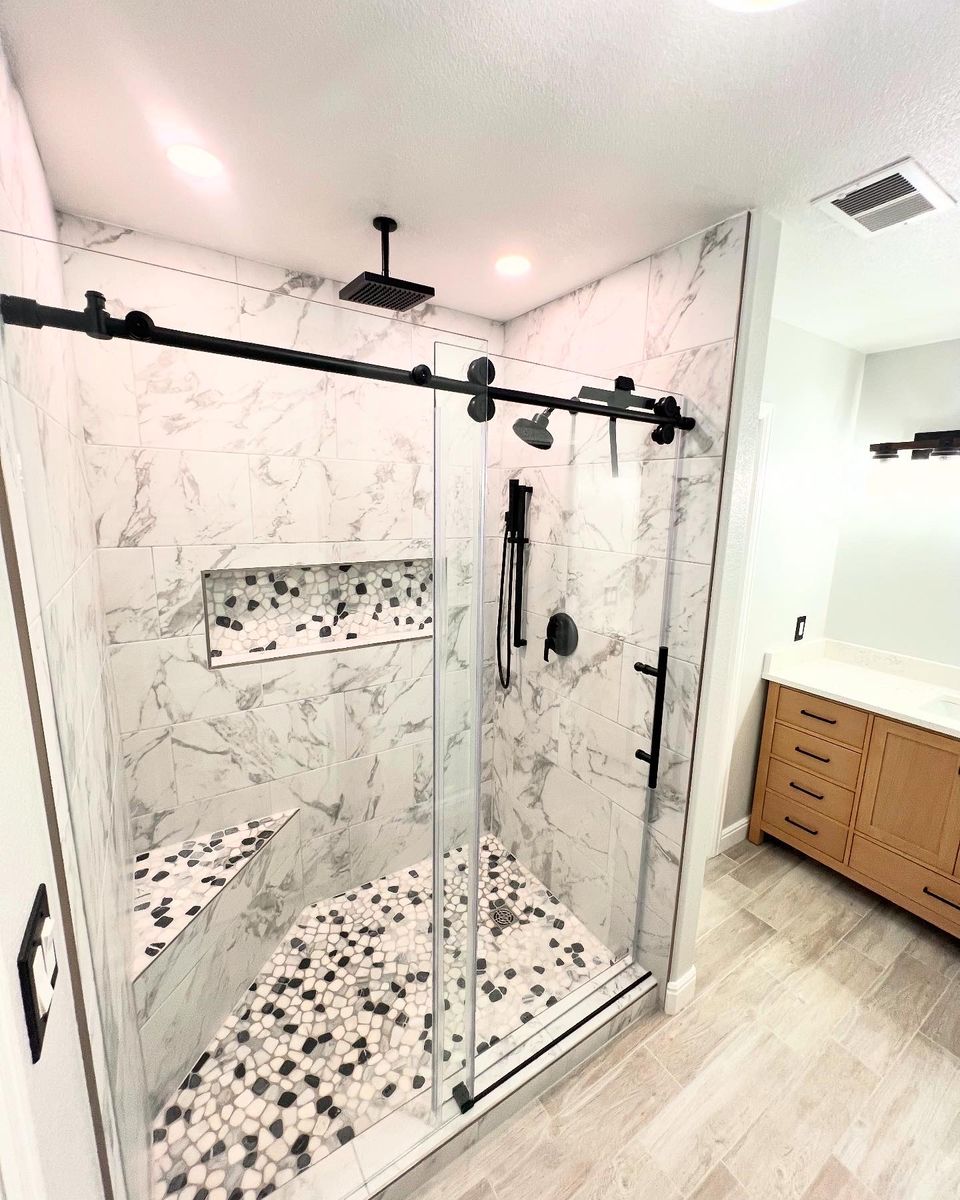 Bathroom Renovation for Peak Renovations & Design in Greeley, CO