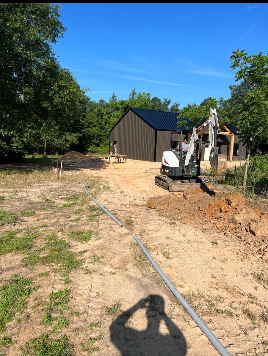 Underground Electric Utilities for Alpha Electric LLC in Tyler, TX