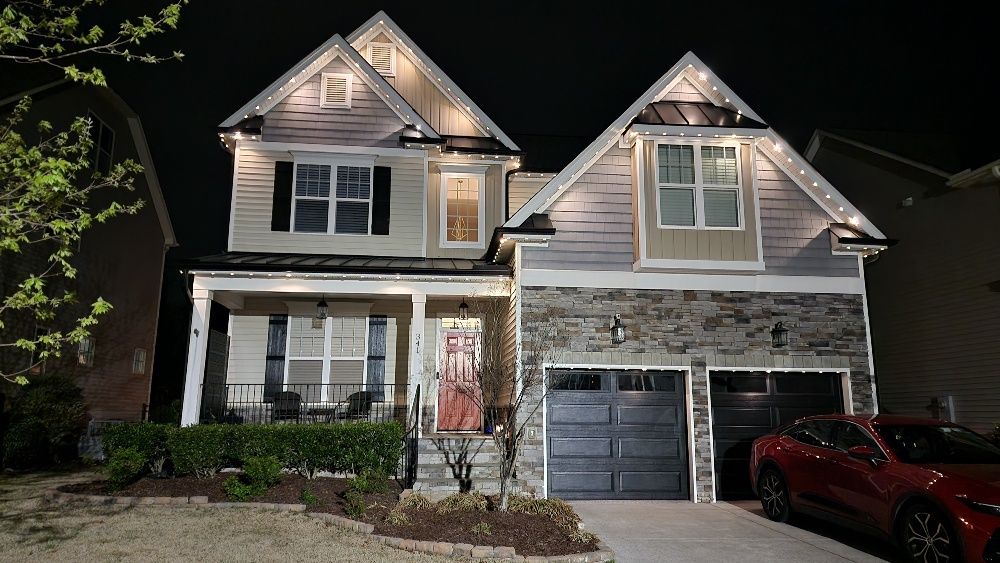 Permanent Lighting for Sharper Look Exteriors in Midland, VA