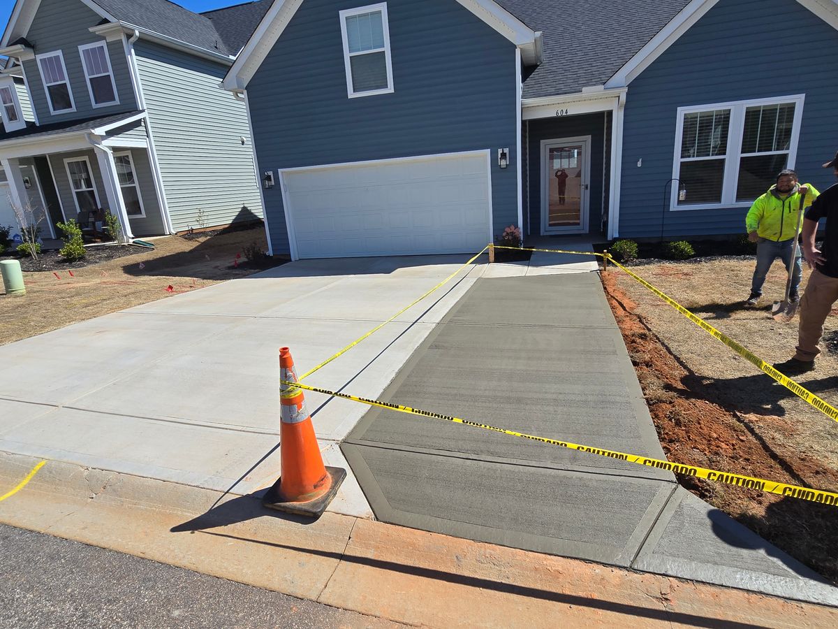 Concrete for H&R Concrete LLC in Greer, SC