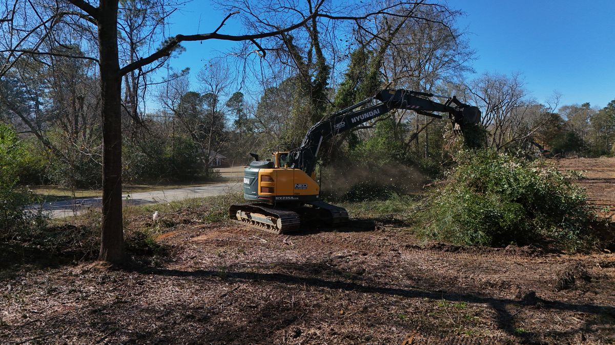 Site Development for Bryant's Land Services in Forsyth, GA