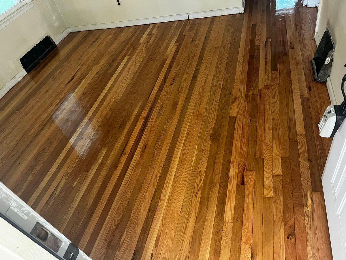  Floor Staining and Refinishing for Kozlowski’s Hardwood Floor Refinishing in Flat Rock, Michigan
