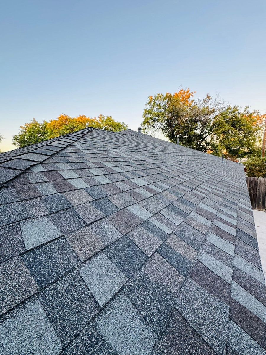 Roofing Installation for Concept Construction in Vernon, TX