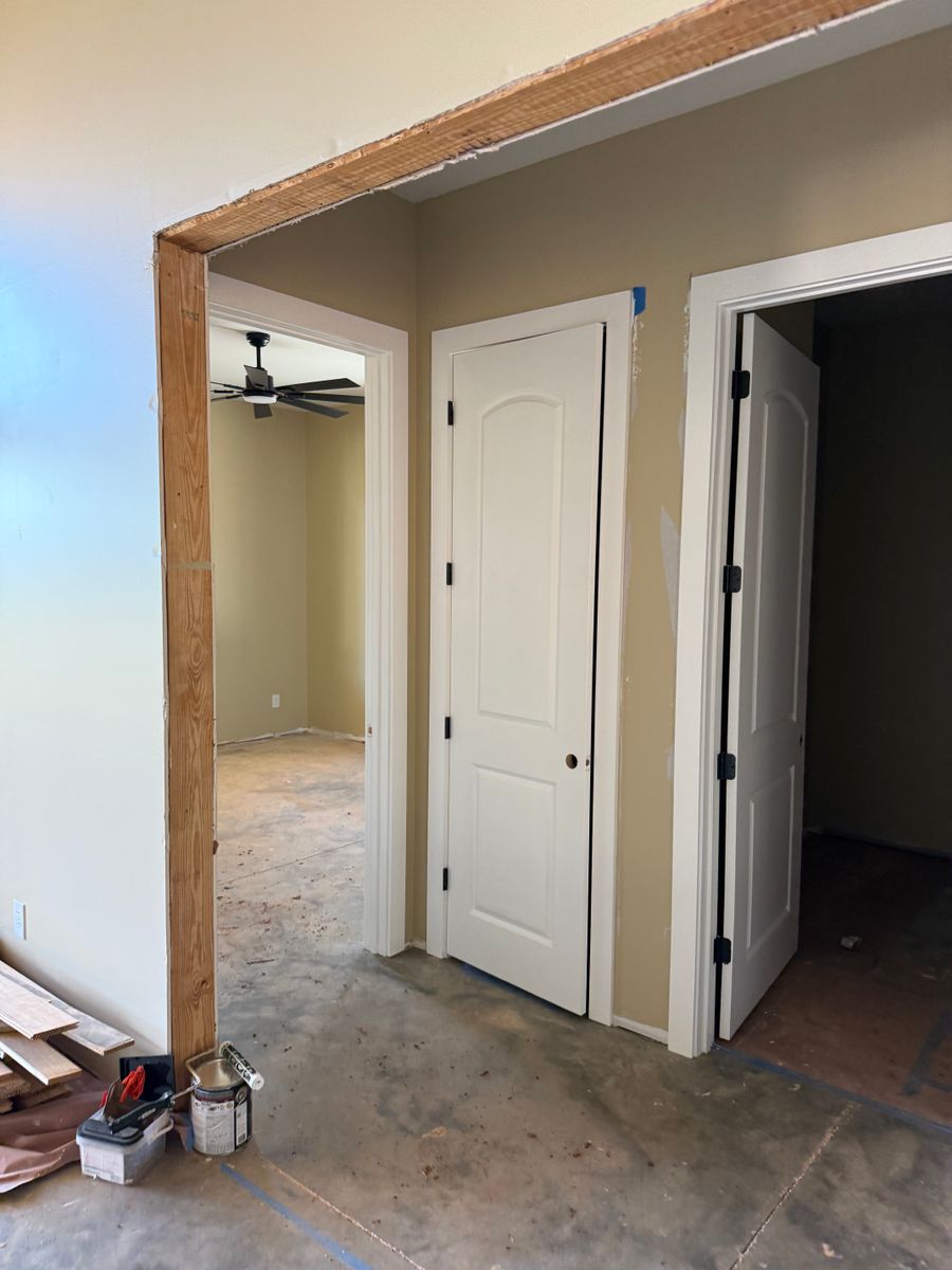 Painting for Southland Fencing and Construction in Anniston, AL