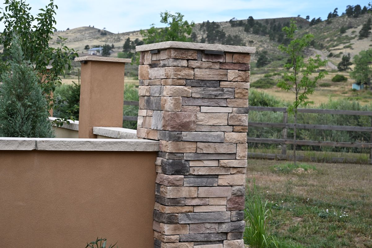 Outdoor Spaces for C. POWERS MASONRY in Loveland, CO
