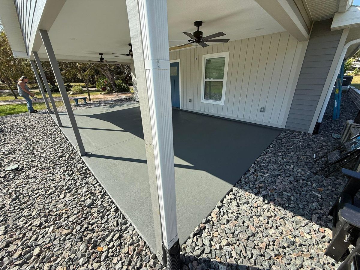 Patio Design & Construction for Kramer & Son’s Property Maintenance in Hudson, FL