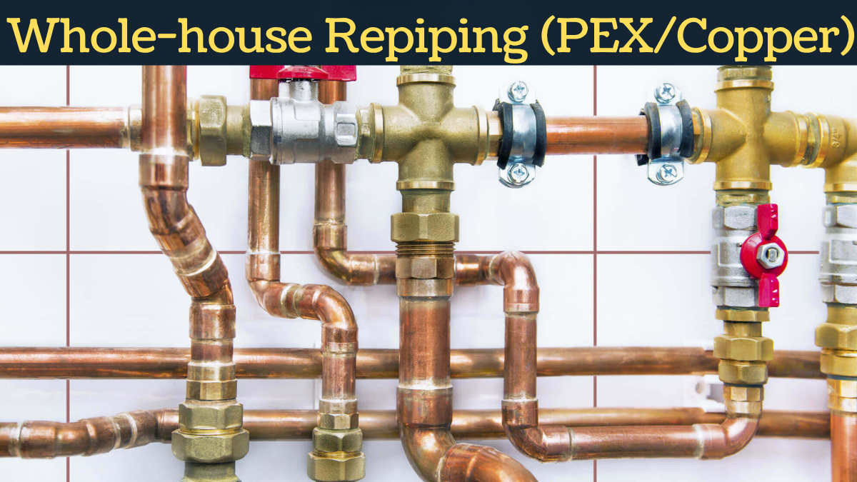Plumbing Installation & Repair for Texas Estate Construction in West University Place, TX