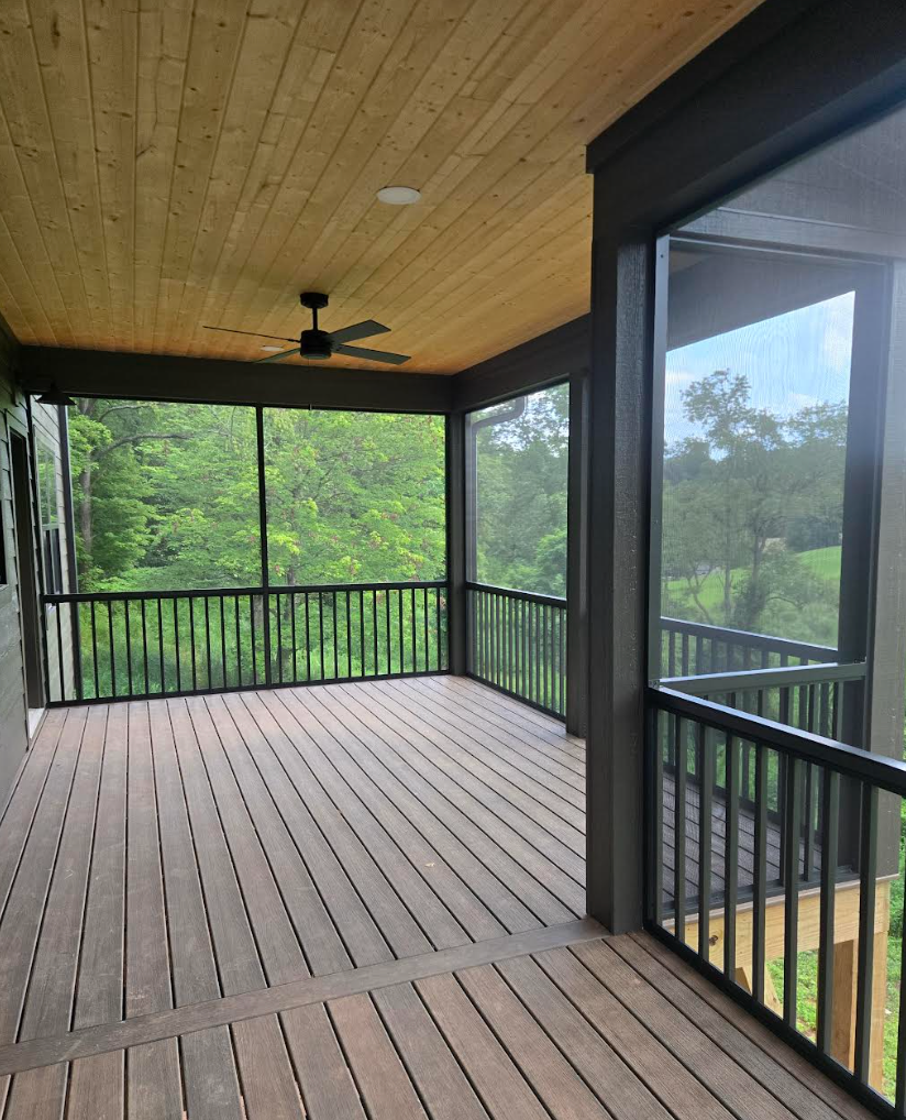 Screen Rooms for C4 TrueVision Renovations in Asheville, NC