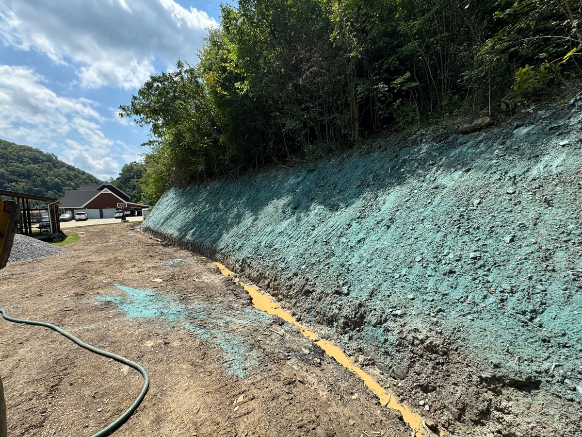Erosion Control for Hale’s Hydroseeding in London, KY