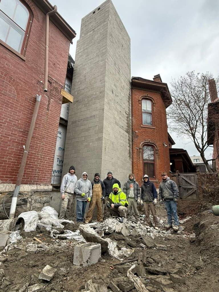 Brickwork for Shamblin Masonry & Restoration in Columbus, Ohio