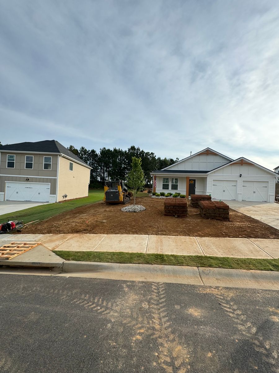 Landscaping Installs for E&T Outdoor Pros in LaGrange, GA