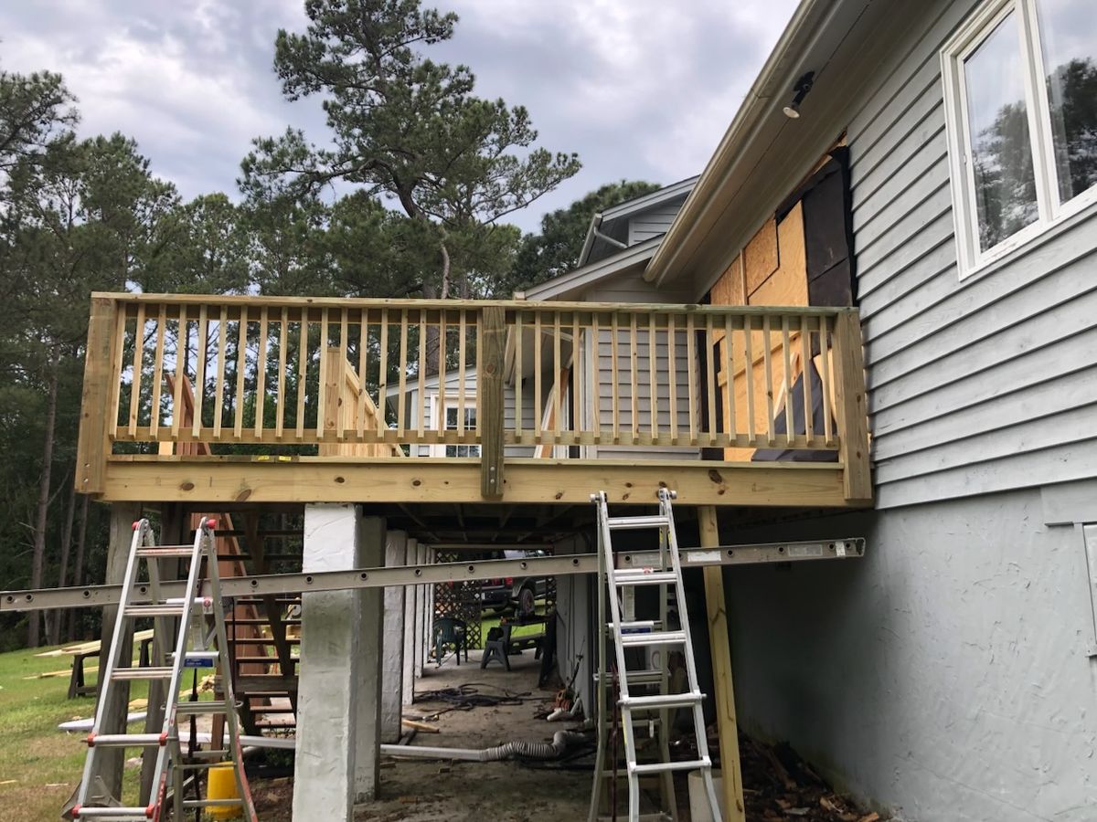 Deck & Patio Installation for Paradise Decks and Docks LLC in Holden Beach, NC