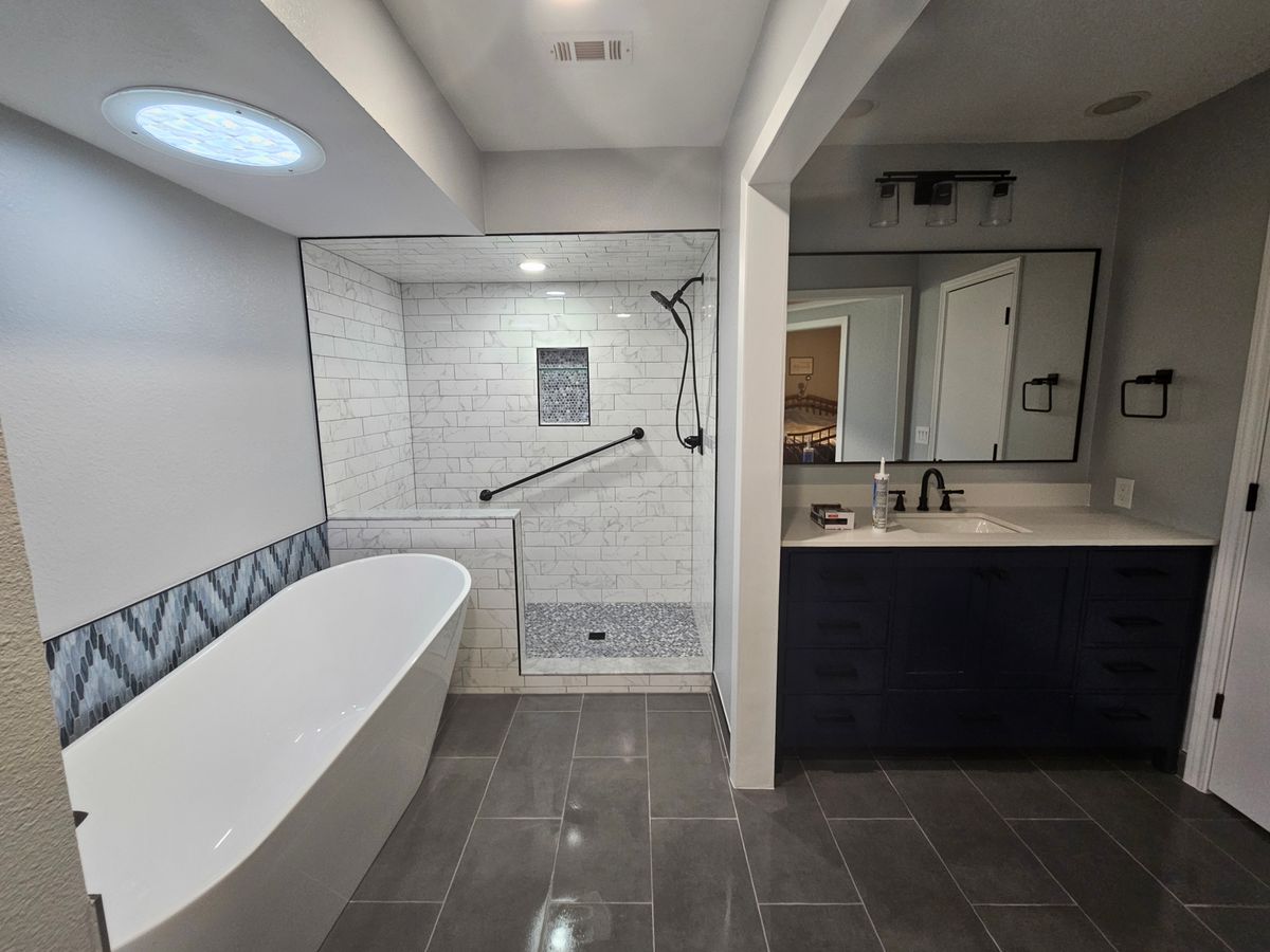 Custom Tiling for Tile-N-All in Denton, TX