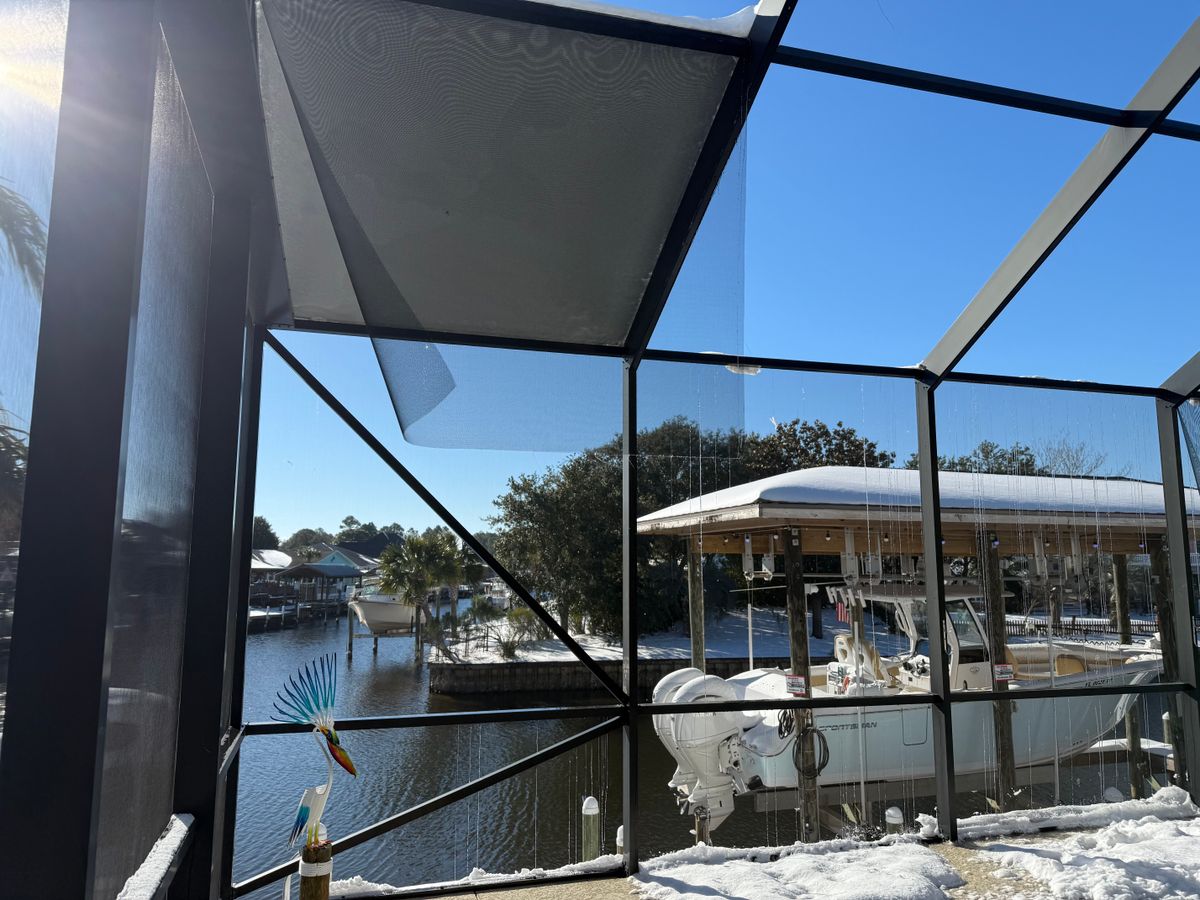 Screen Repair for Precision Exterior Enterprises in Pensacola, FL